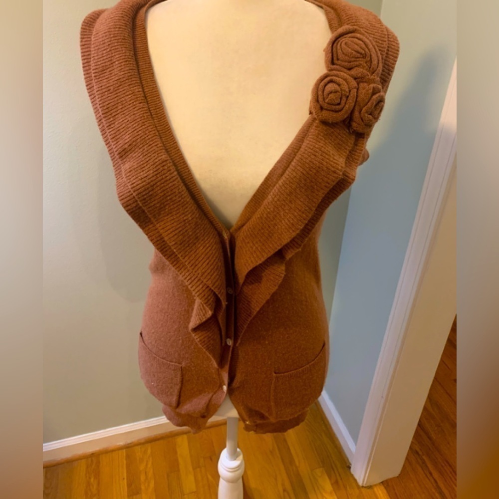Banana Republic Wool/Cashmere Italian vest, size S